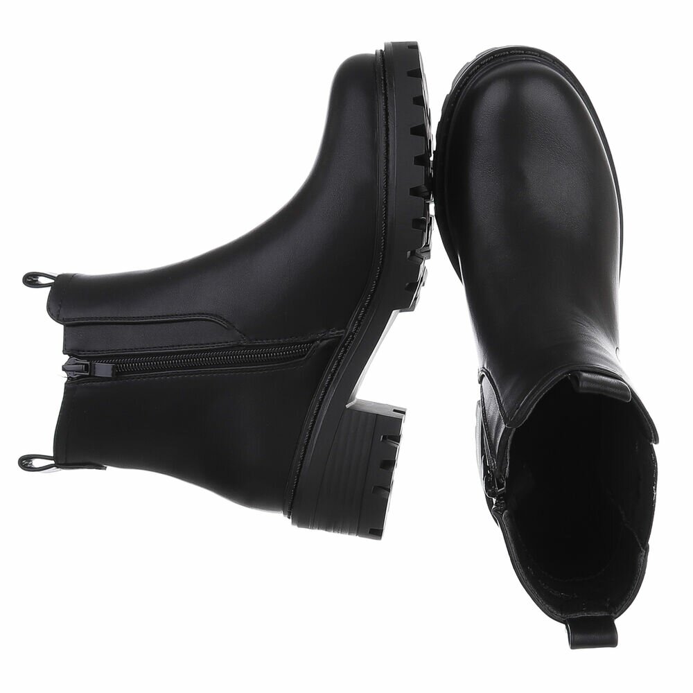 Ghete casual Chelsea - negru dama