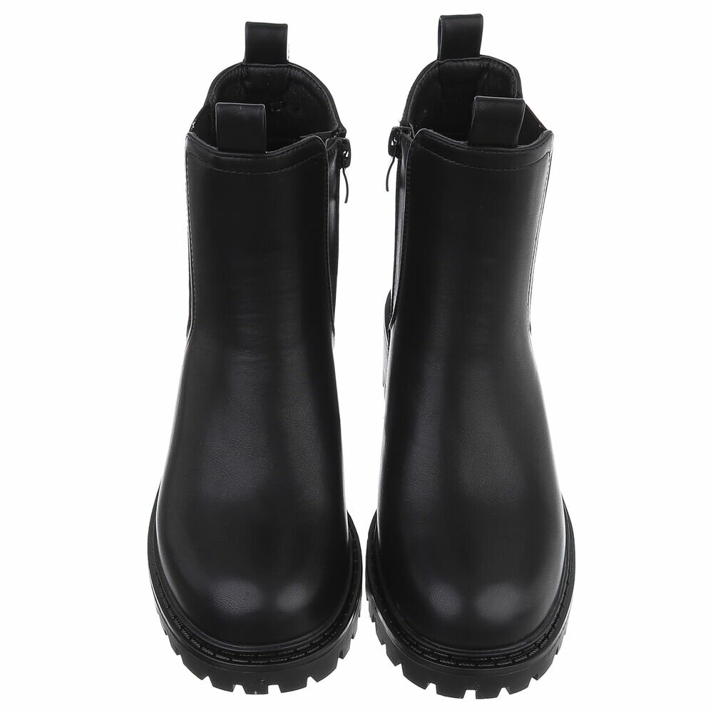 Ghete casual Chelsea - negru dama