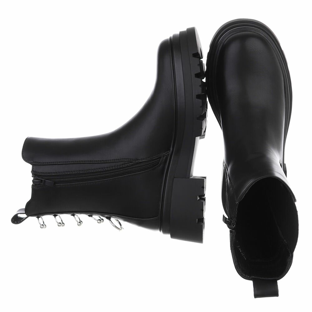 Ghete casual Chelsea - negru dama
