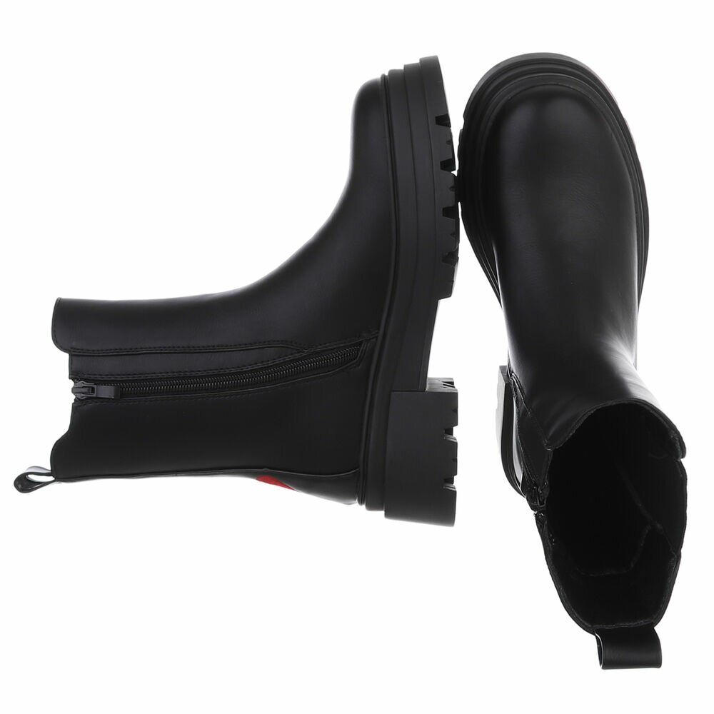 Ghete casual Chelsea - negru dama