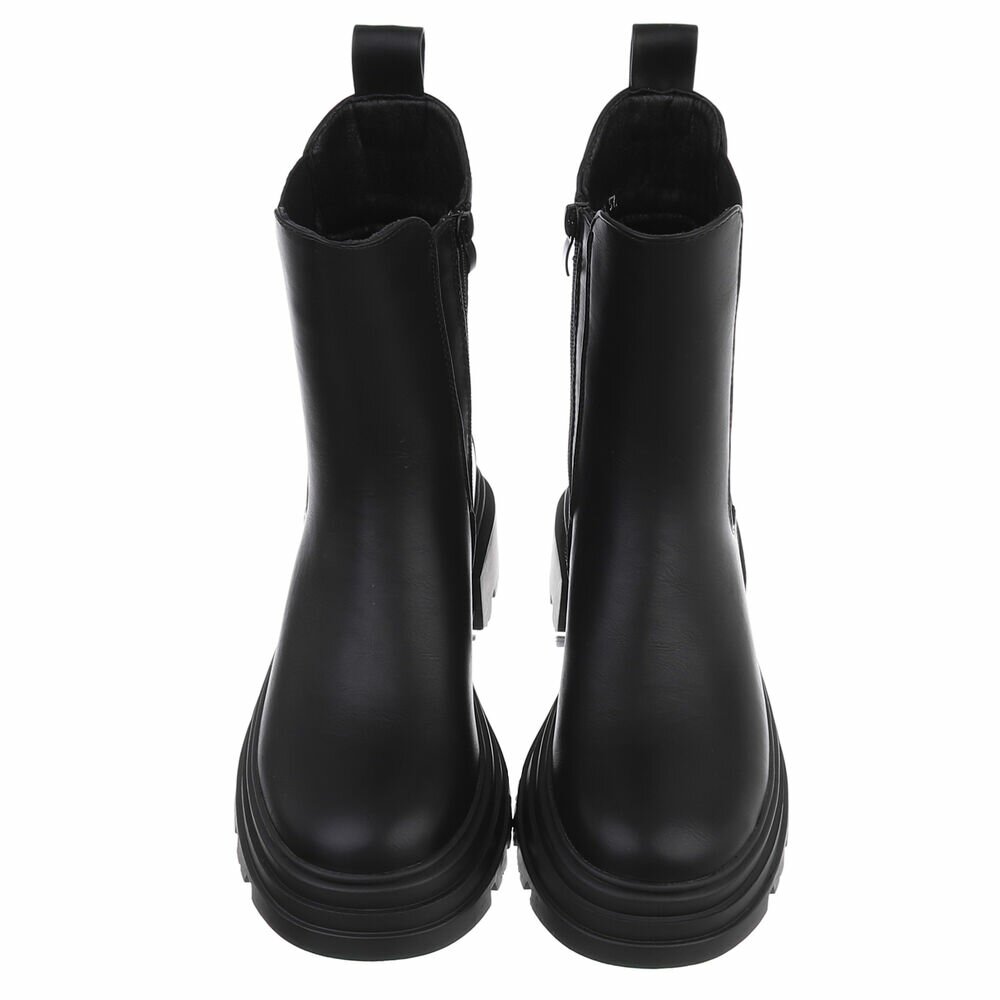Ghete casual Chelsea - negru dama