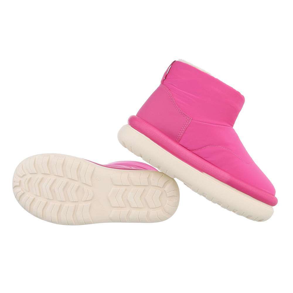 Ghete iarna imblanite - roz fuchsia dama