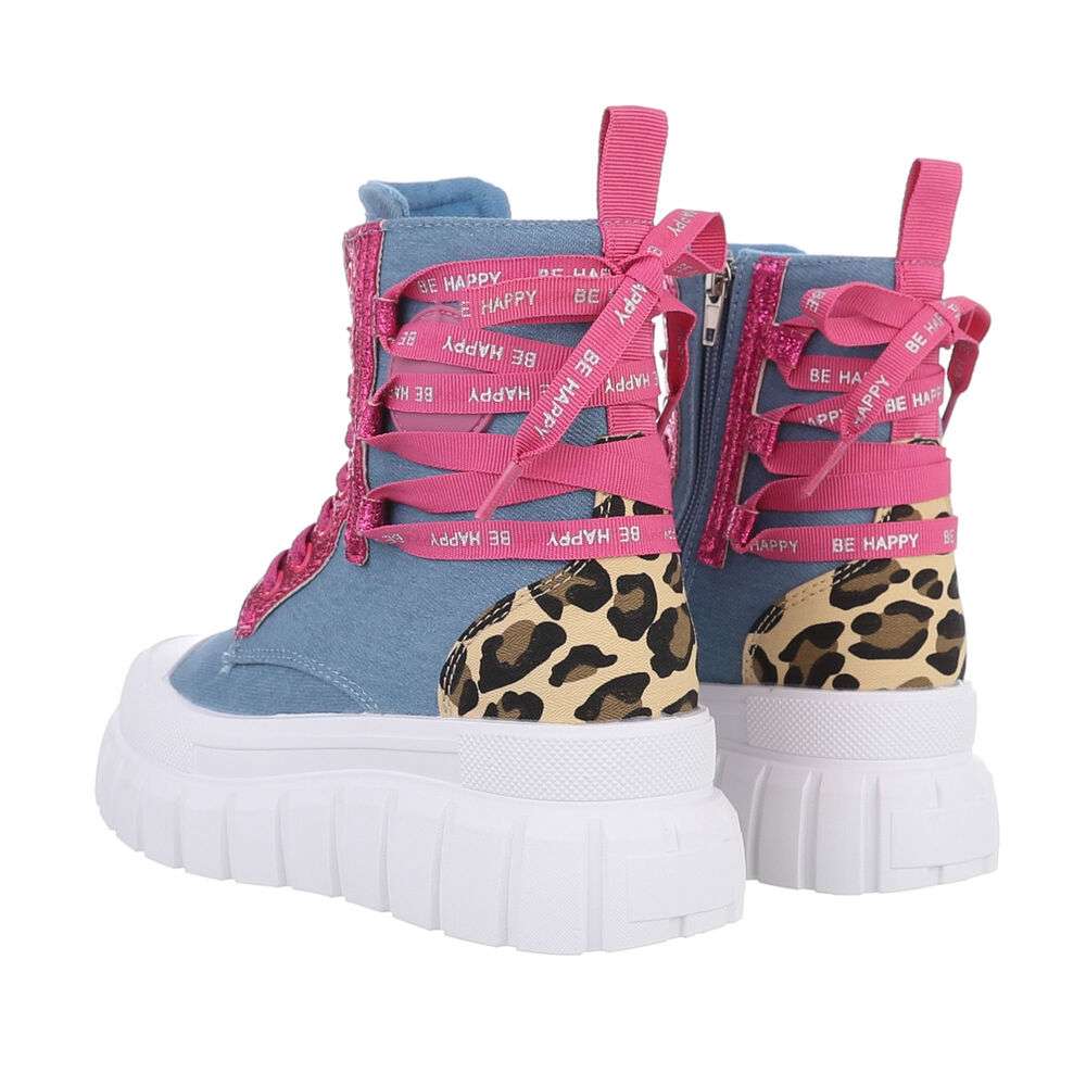 Ghete - jeansltblue dama