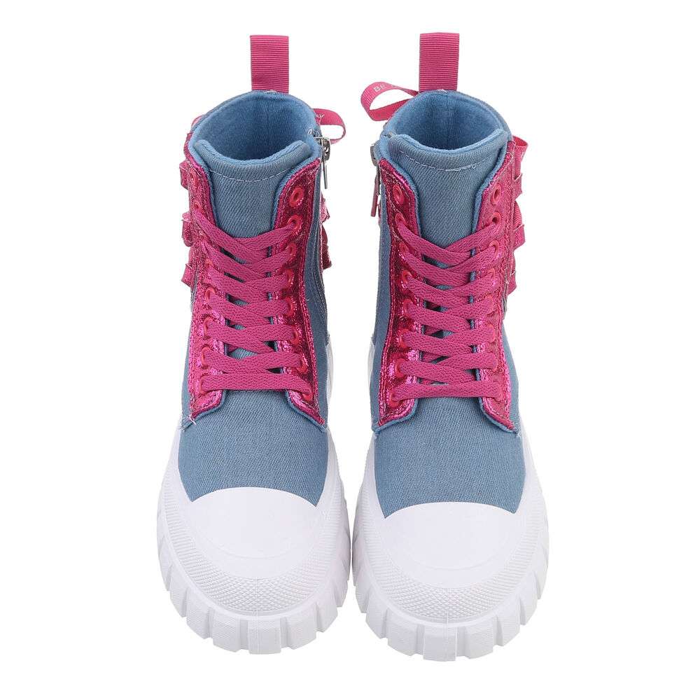 Ghete - jeansltblue dama