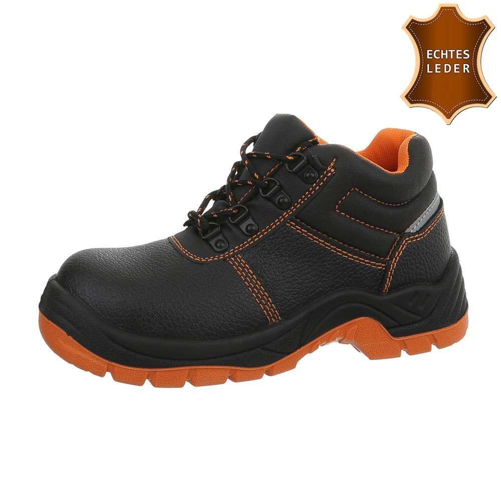 Pantofi protectie piele naturala - negru