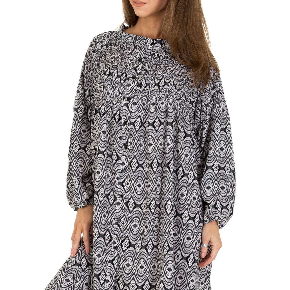 Rochie midi - JCL marime universala gri dama