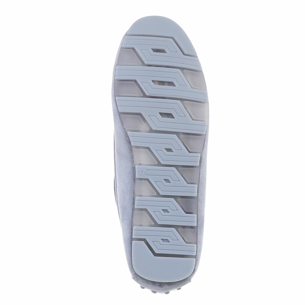 Mocasini cu funda - albastru-deschis dama