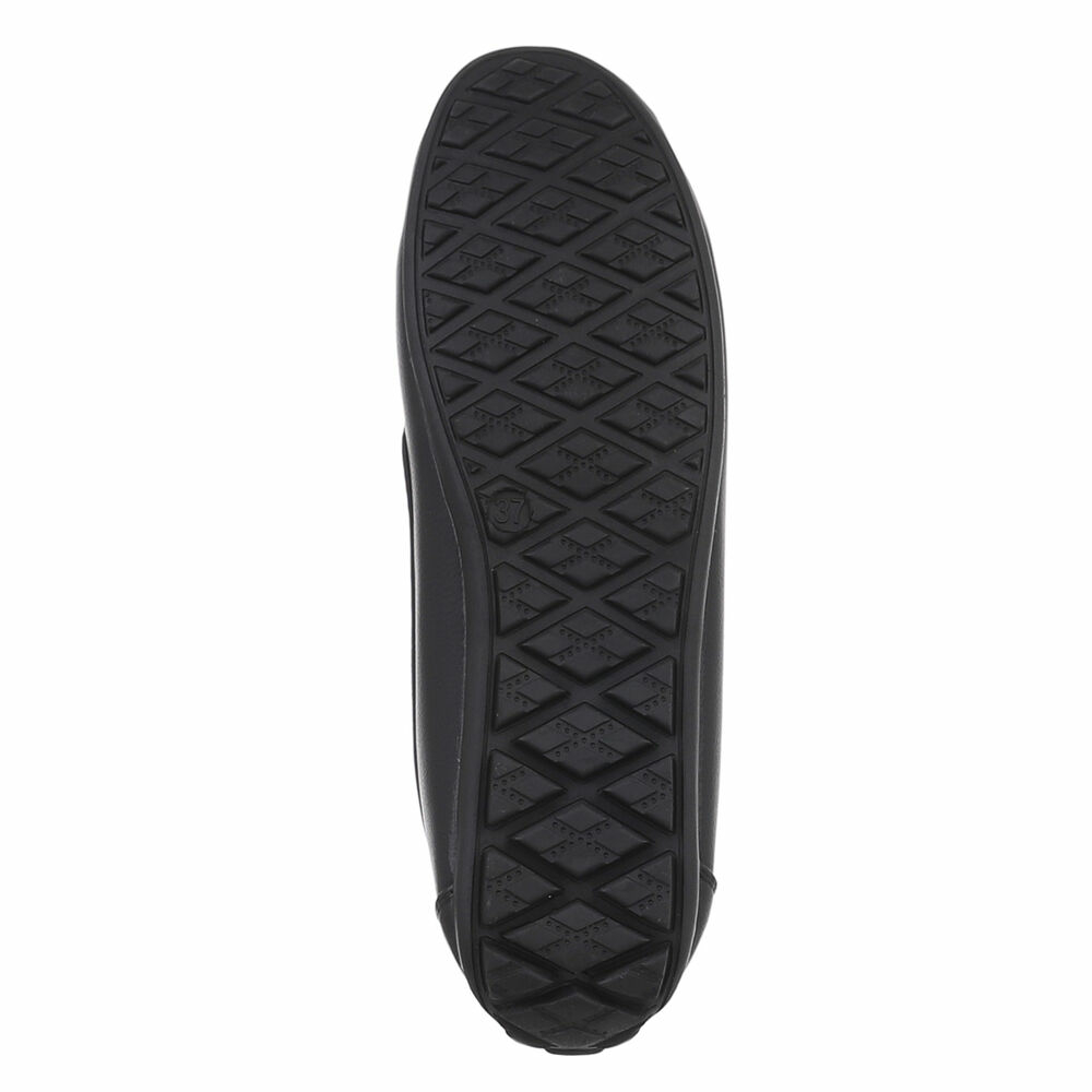 Mocasini casual - negru dama