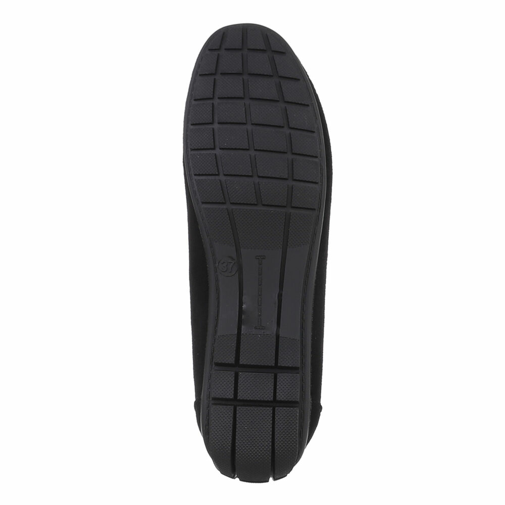 Mocasini casual - negru dama