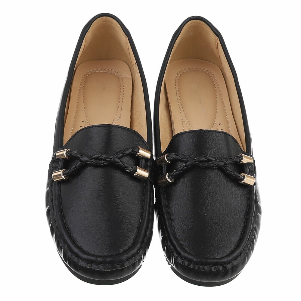 Mocasini - negru dama