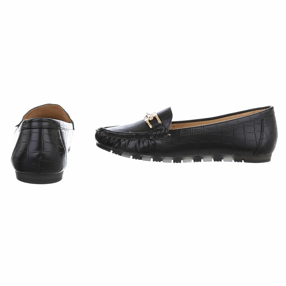 Mocasini - negru dama