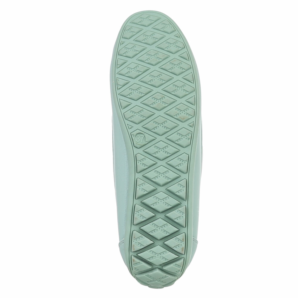 Mocasini casual - verde dama