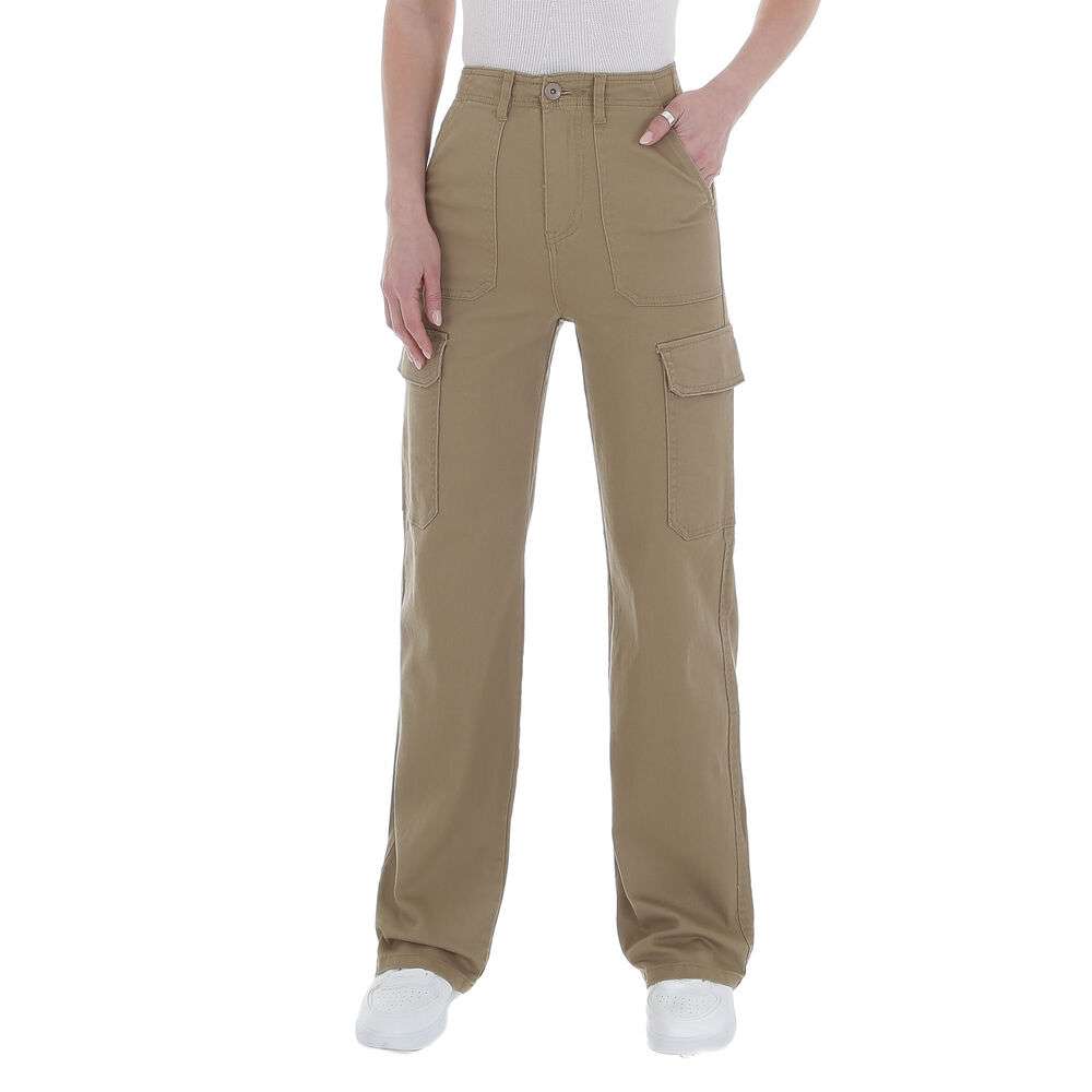 Pantaloni sport - bej dama