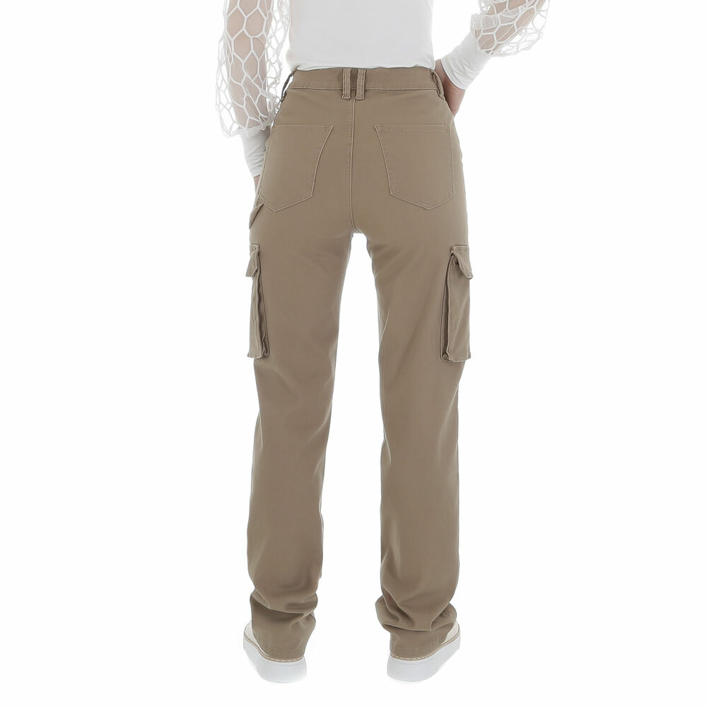 Pantaloni eleganti Laulia - bej dama