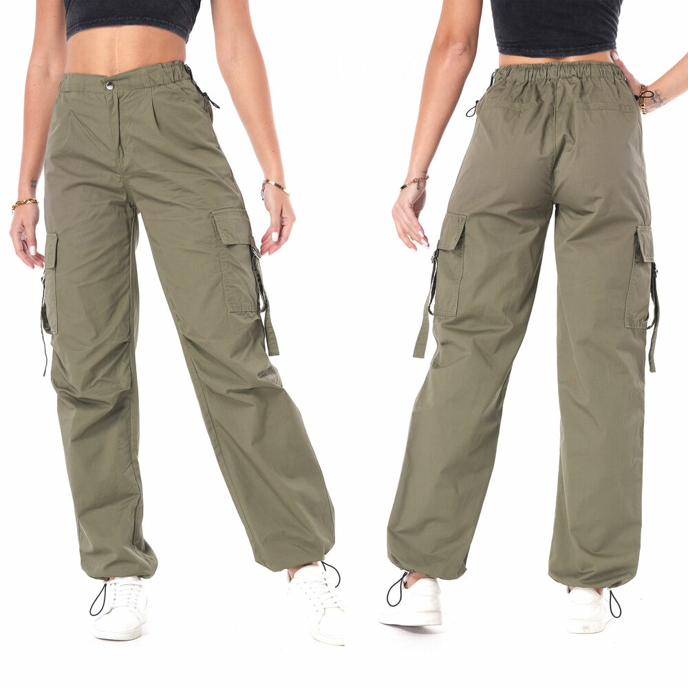 Pantaloni eleganti Laulia - verde dama