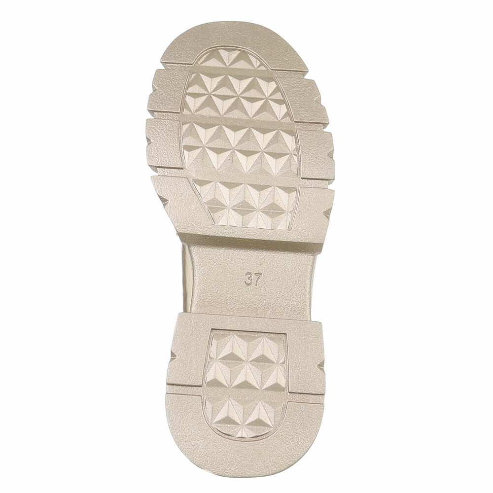 Pantofi casual de birou - auriu dama
