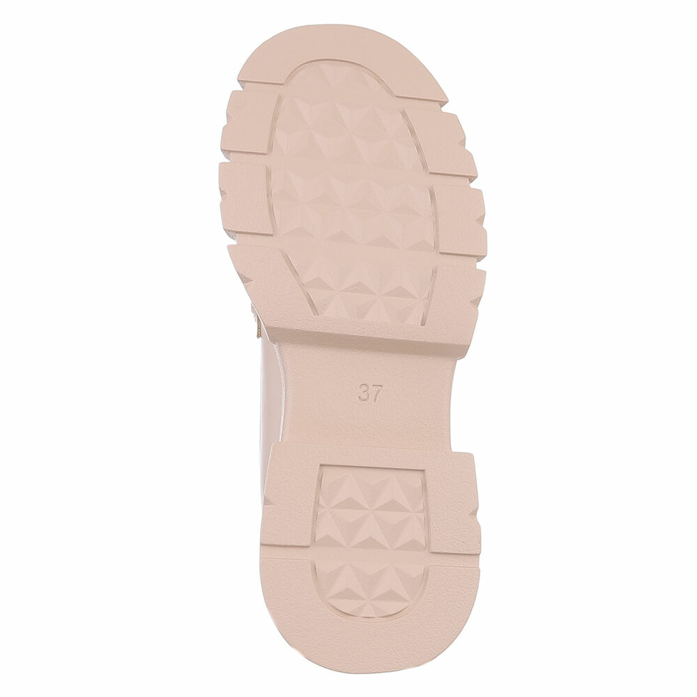 Pantofi loafers - bej dama
