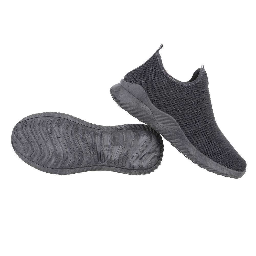 Adidasi sport fara sireturi - DKgrey barbati