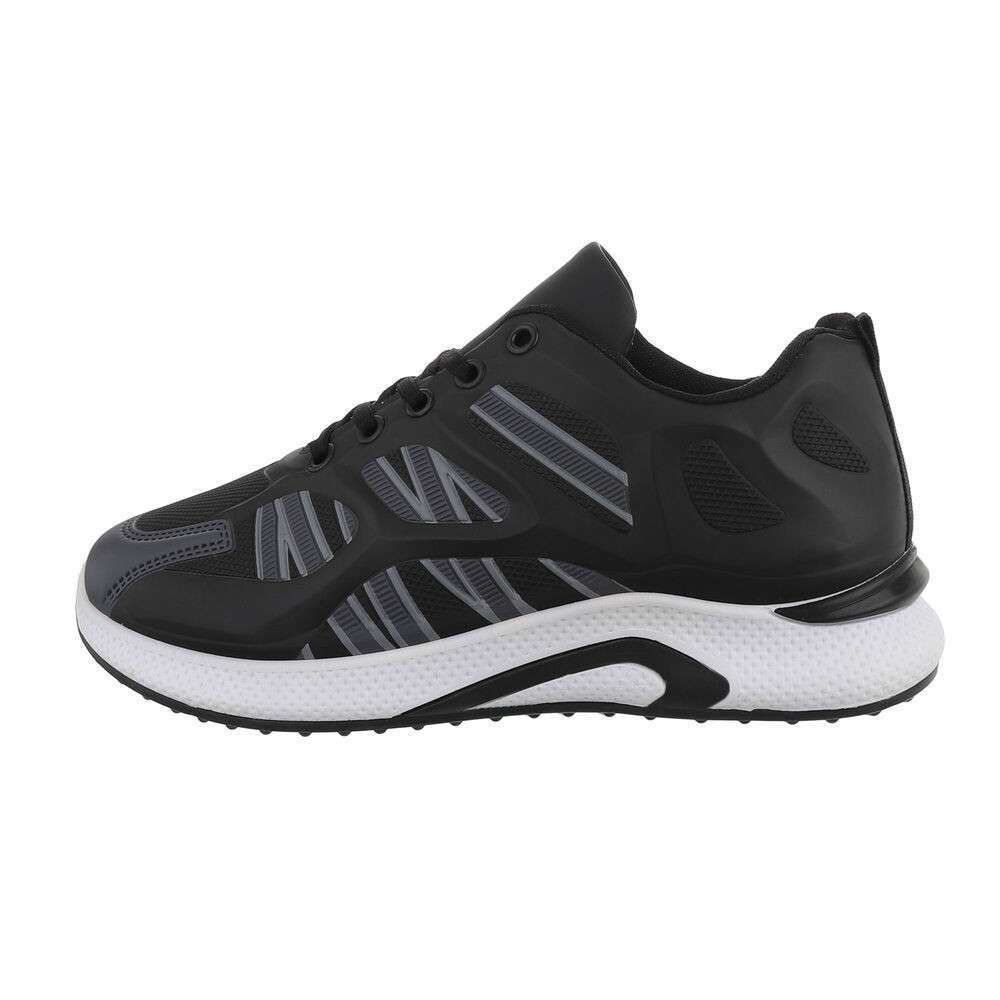 Sneakers sport - negru barbati