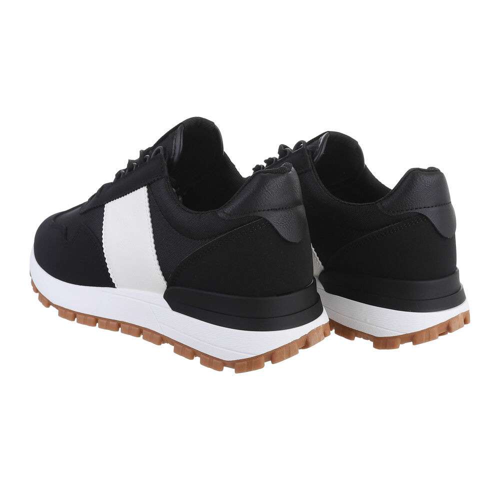 Sneakers sport - negru barbati