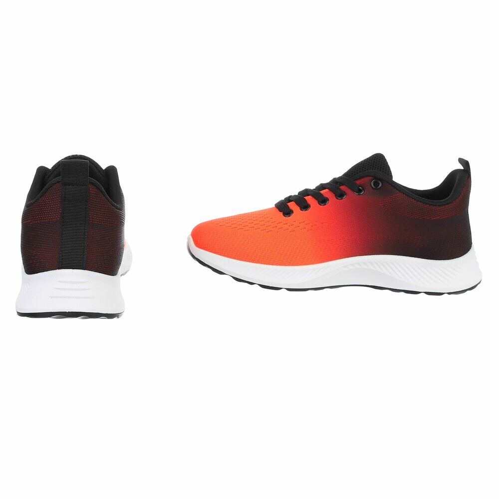 Pantofi casual - orangeblack barbati