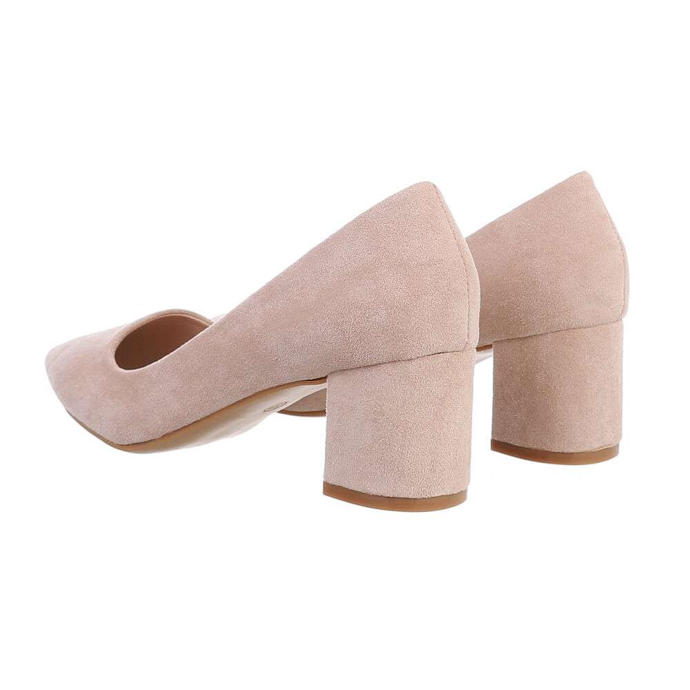 Pantofi clasici - bej dama