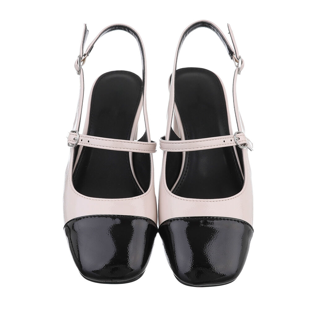Pantofi clasici - bej dama