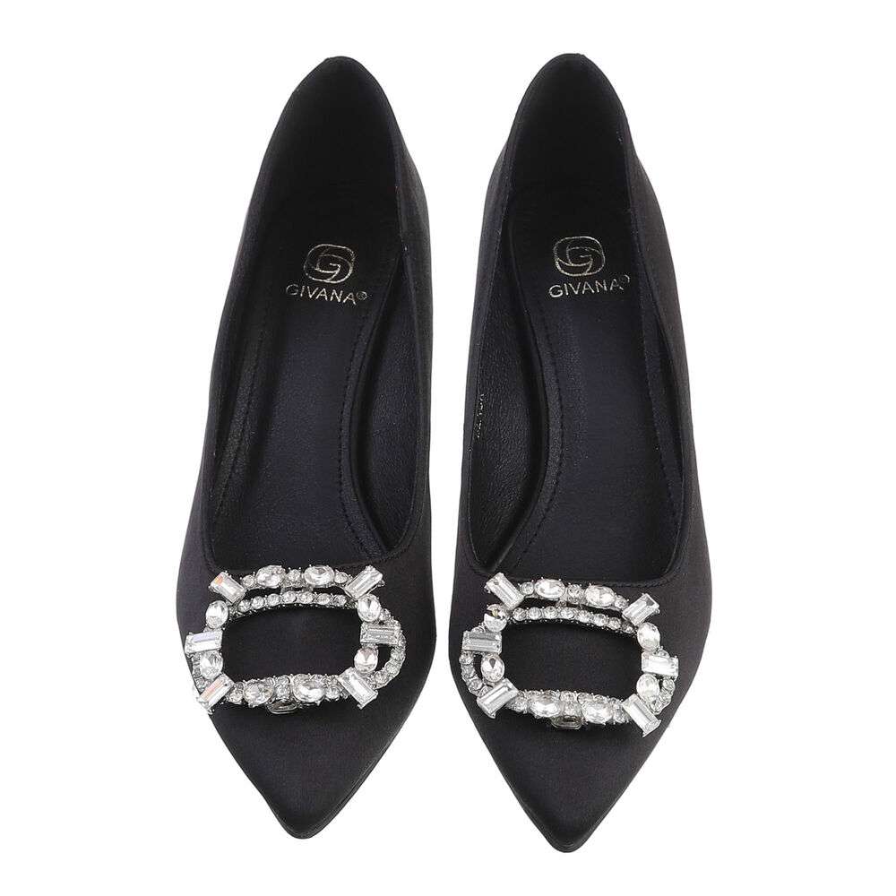 Pantofi cu toc inalt - negru dama