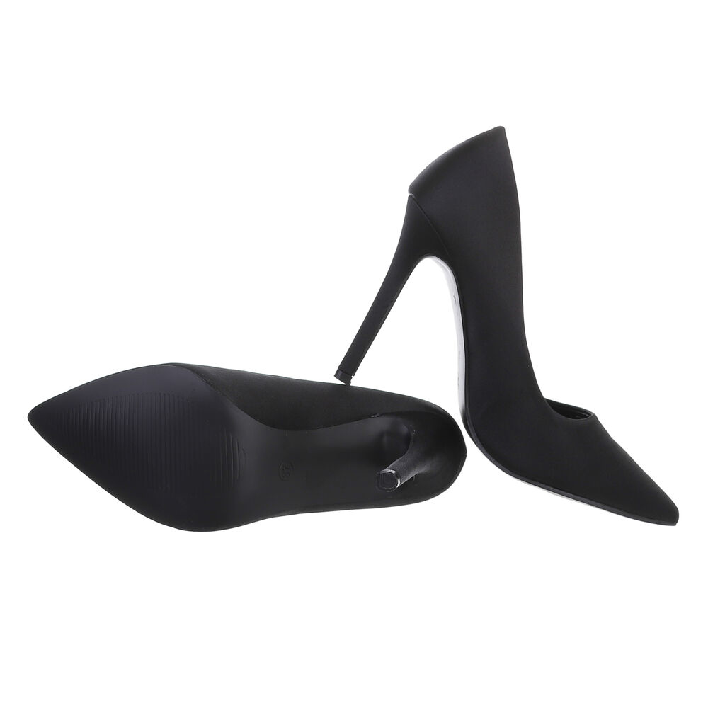 Pantofi eleganti cu toc - negru dama