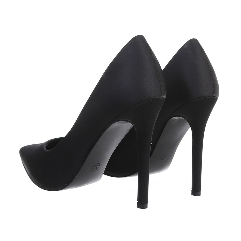 Pantofi eleganti cu toc - negru dama