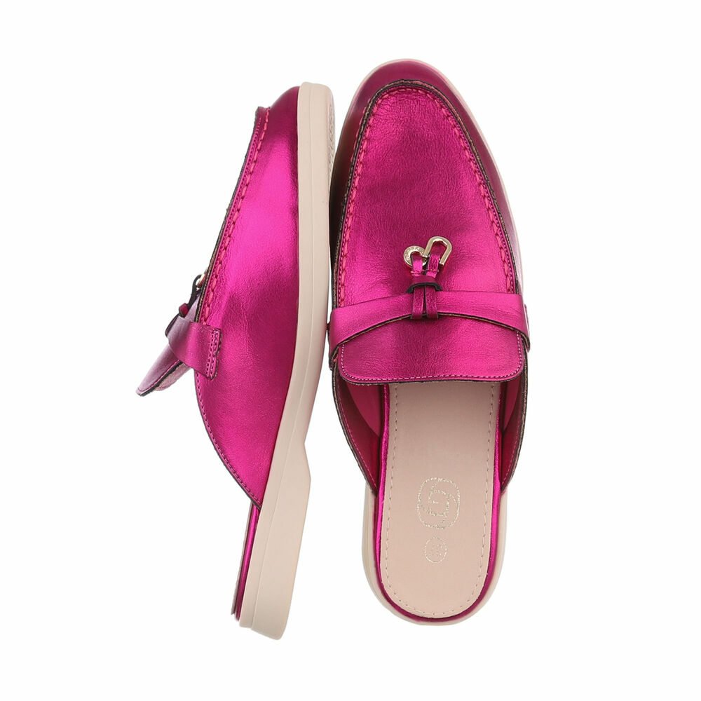 Pantofi cu toc inalt - roz fuchsia dama