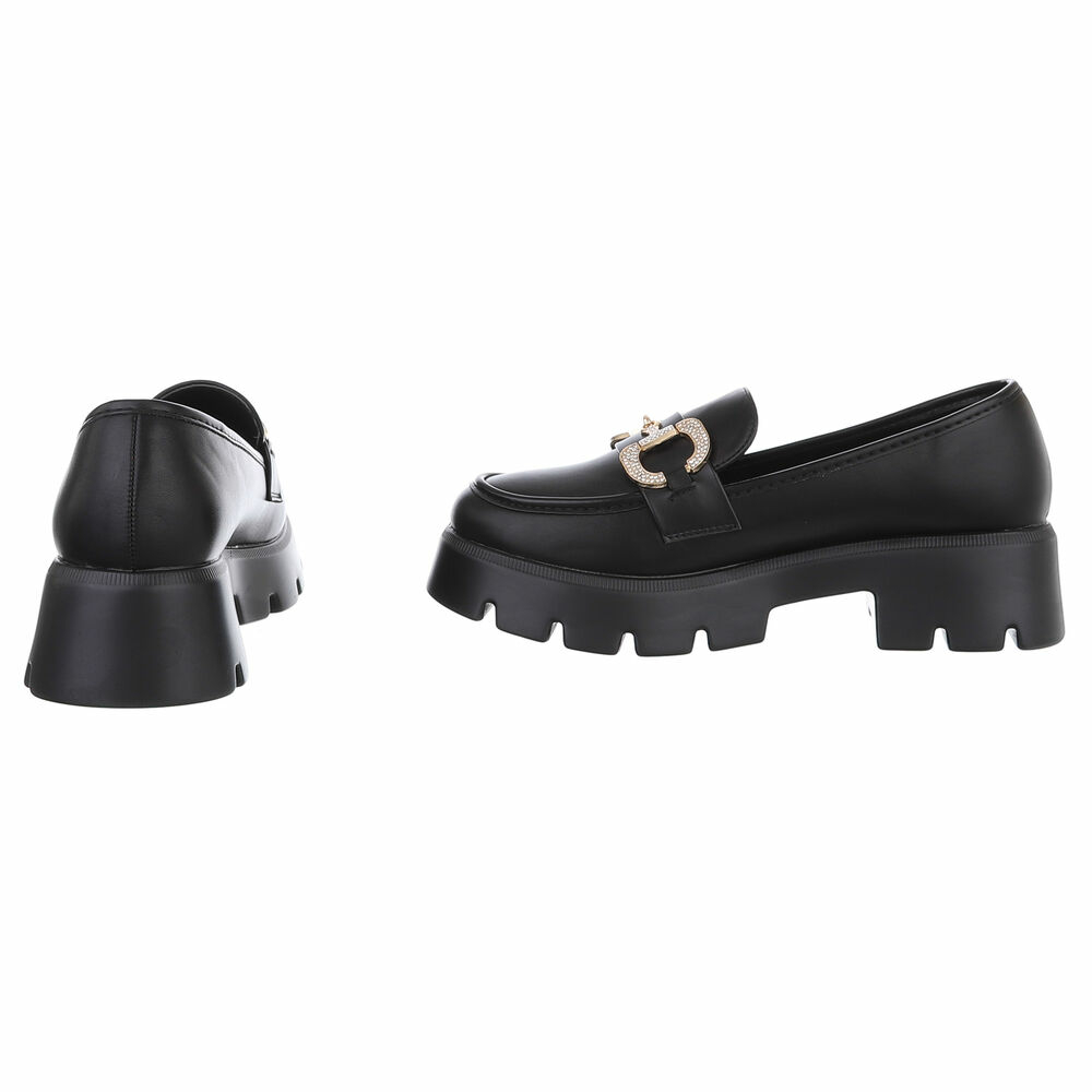 Pantofi casual de birou - negru dama