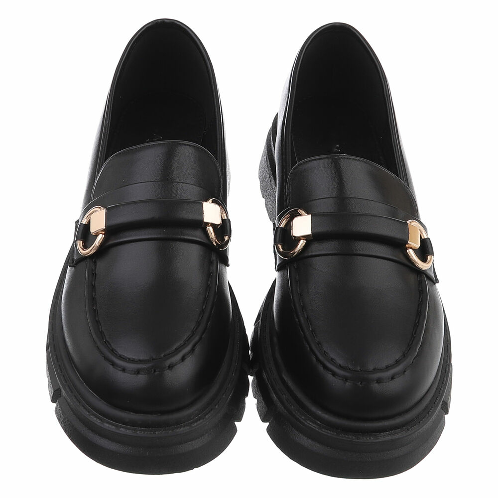 Pantofi casual de birou - negru dama