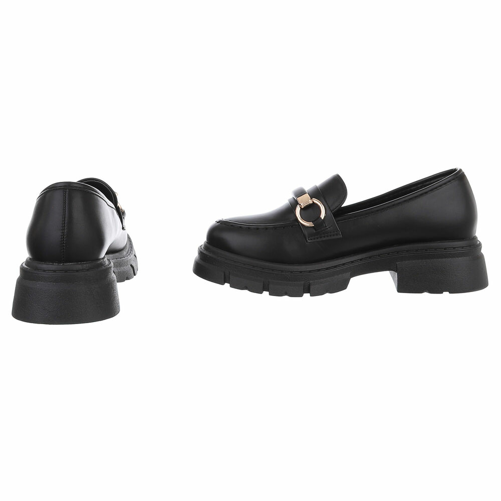 Pantofi casual de birou - negru dama
