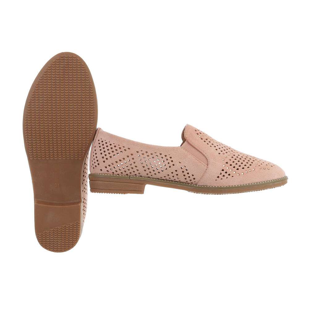 Mocasini eleganti - roz dama