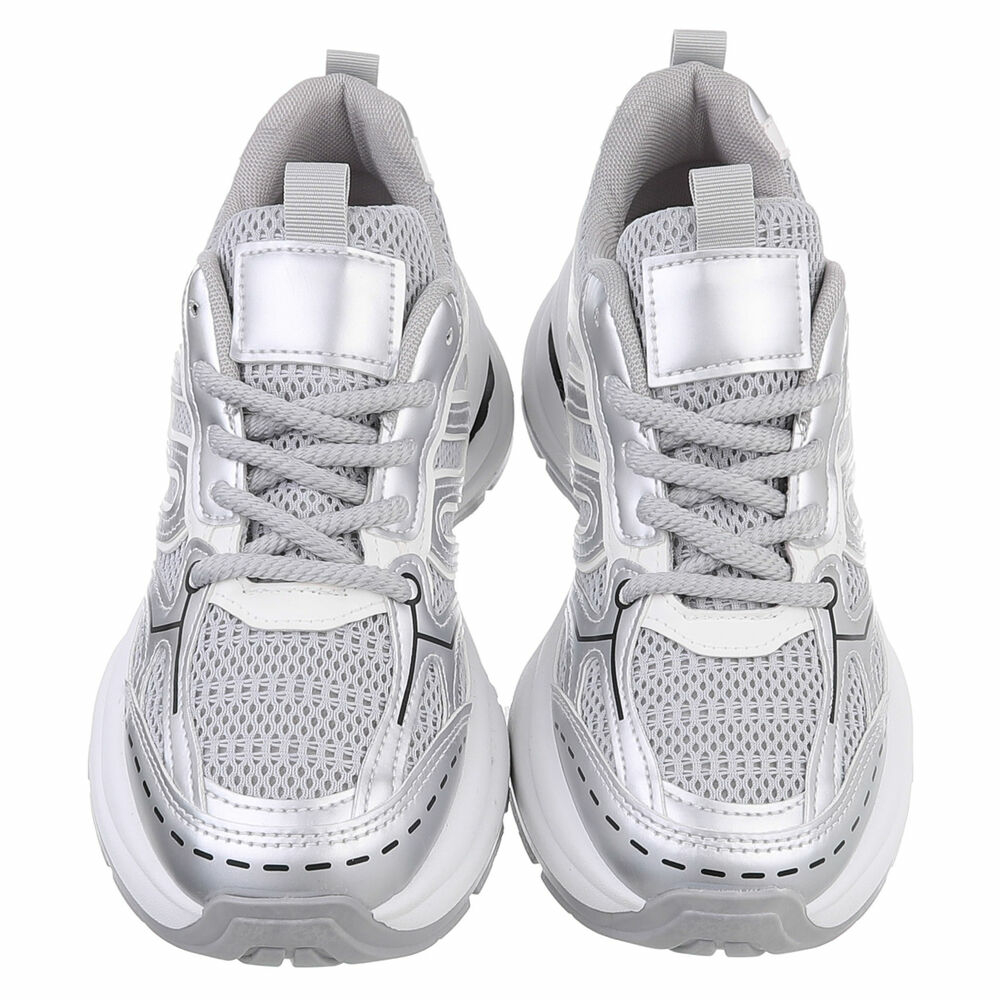 Pantofi sport - argintiu dama