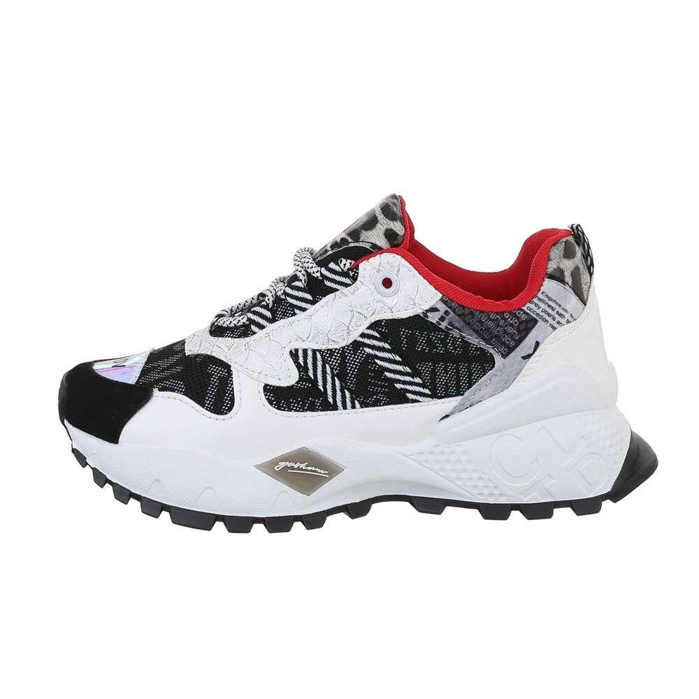 Pantofi sport cu talpa ortopedica - negru dama