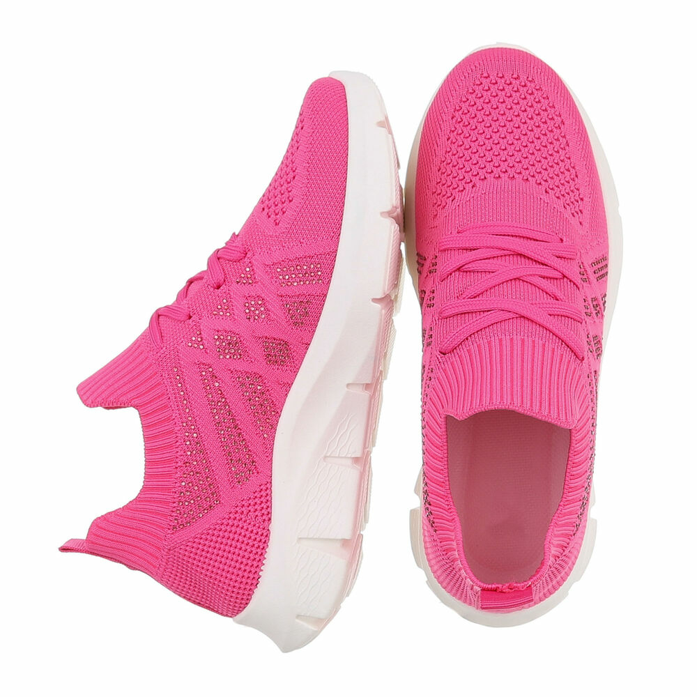 Pantofi sport - roz fuchsia dama
