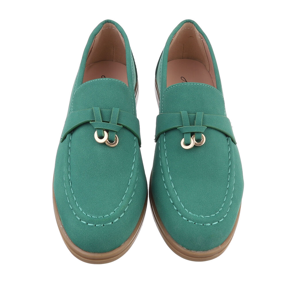 Pantofi - verde dama