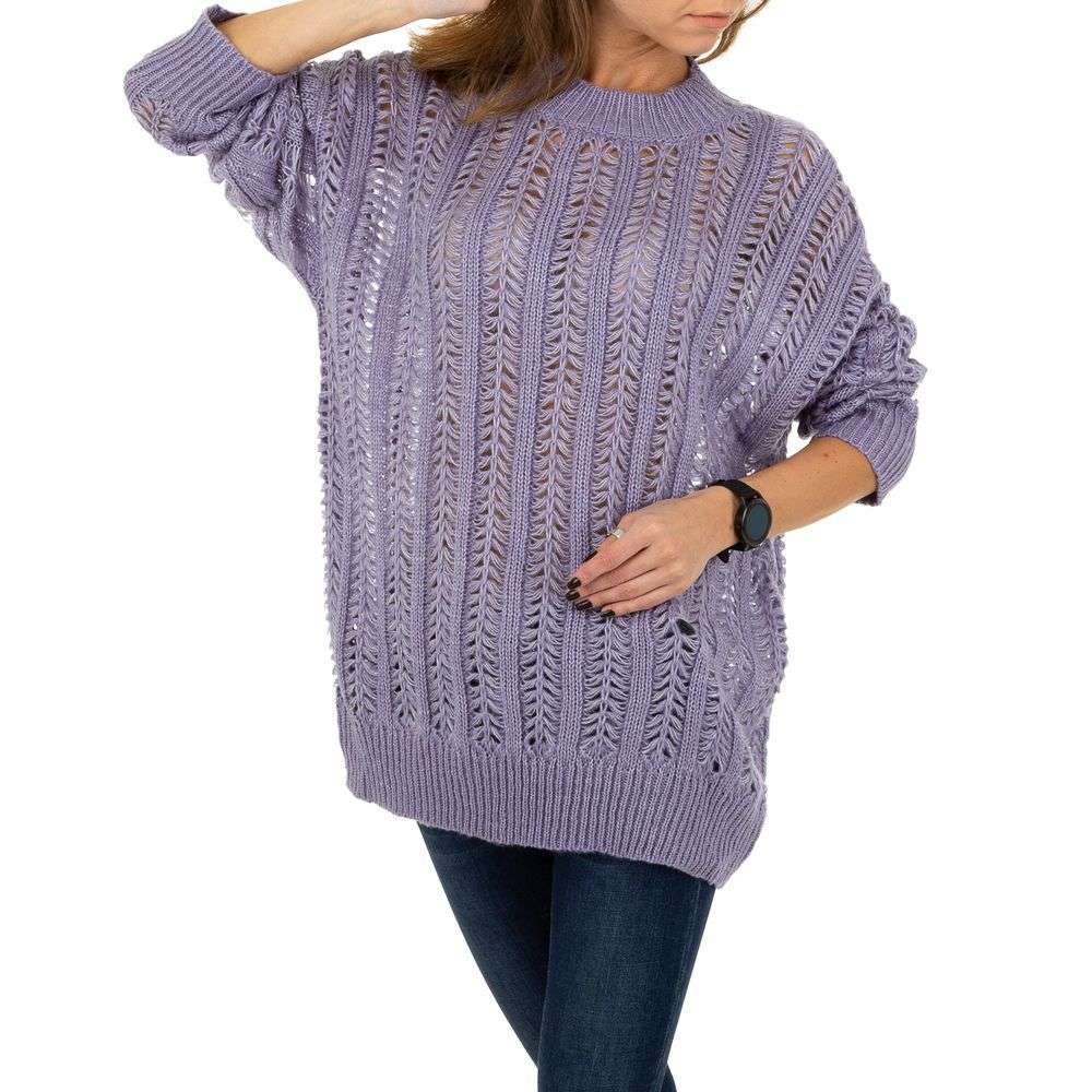 Pulover tricotat - Emma & Ashley marime universala   violet dama
