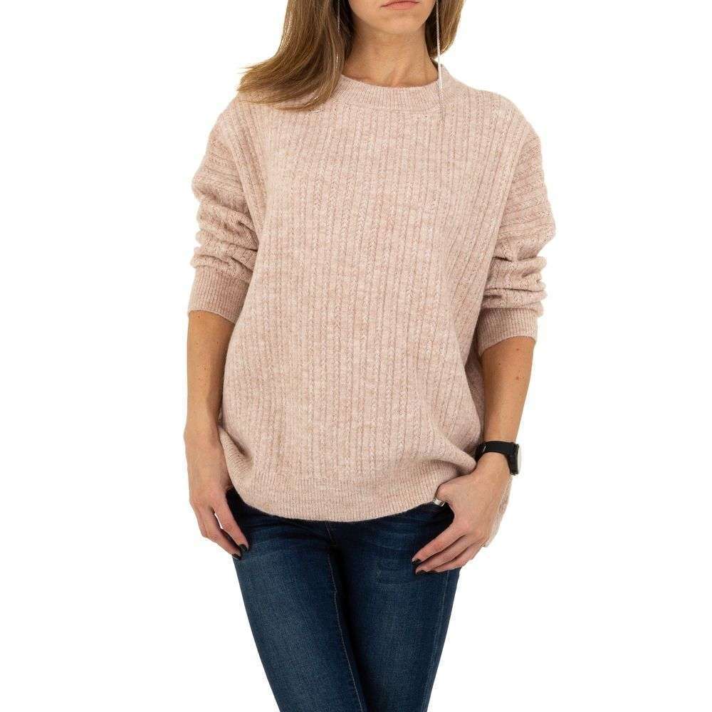 Pulover - JCL marime universala roz pudrat dama