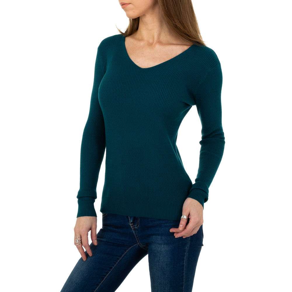 Pulover Metrofive - verde dama