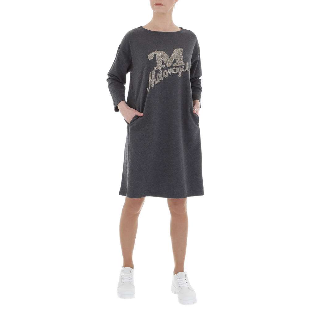 Rochie elastica ARINO - gri dama