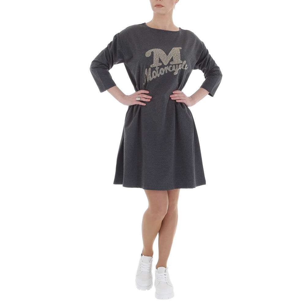 Rochie elastica ARINO - gri dama