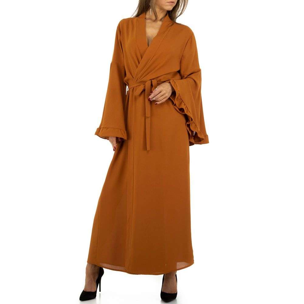 Rochie lunga cu cordon - JCL marime universala bej dama