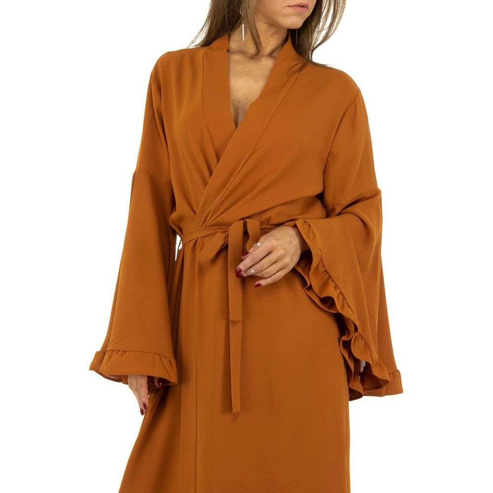 Rochie lunga cu cordon - JCL marime universala bej dama