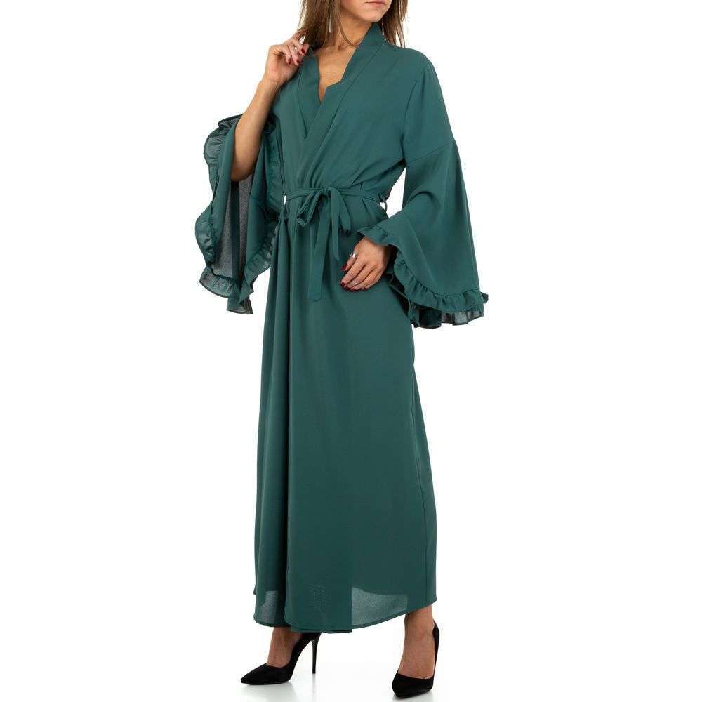 Rochie lunga cu cordon - JCL marime universala verde dama