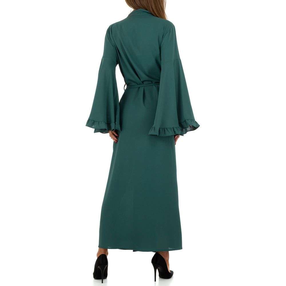 Rochie lunga cu cordon - JCL marime universala verde dama