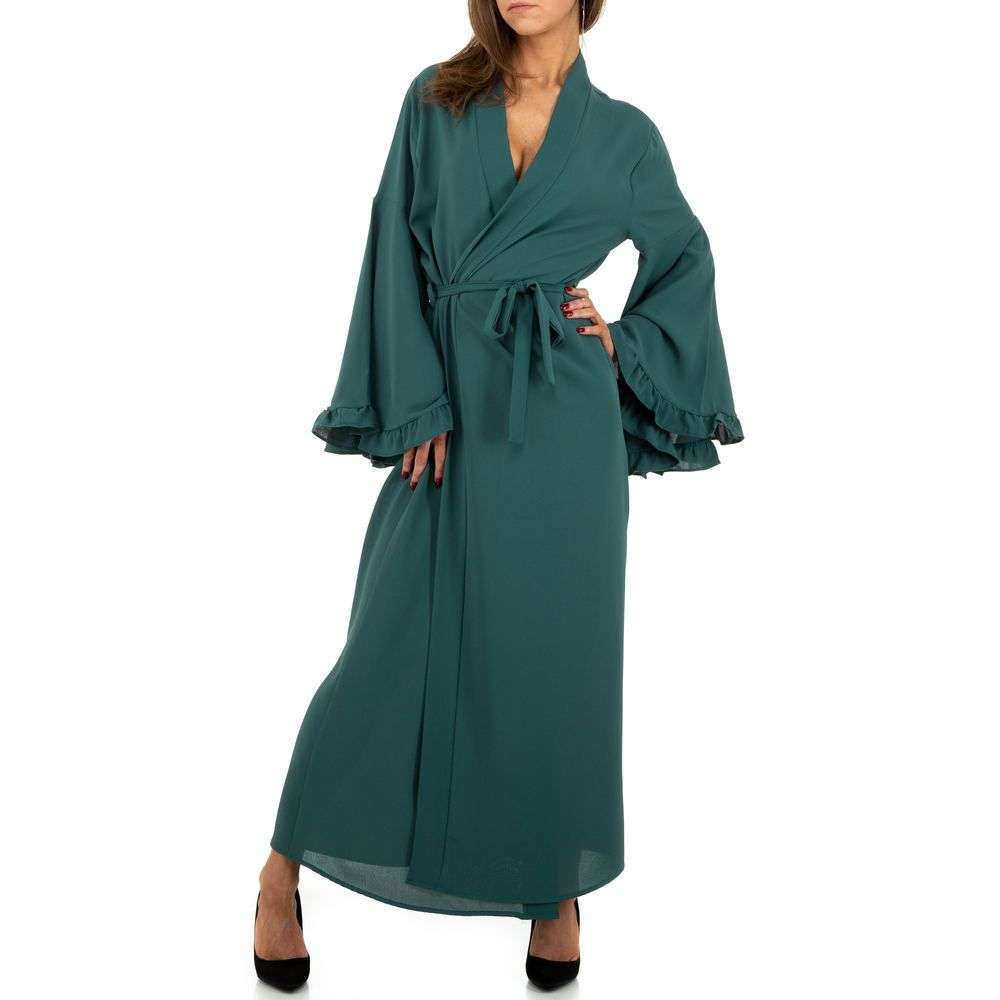 Rochie lunga cu cordon - JCL marime universala verde dama