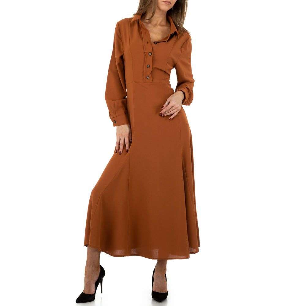 Rochie vaporoasa - JCL maro dama